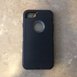 iPhone 7 navy blue otterbox case